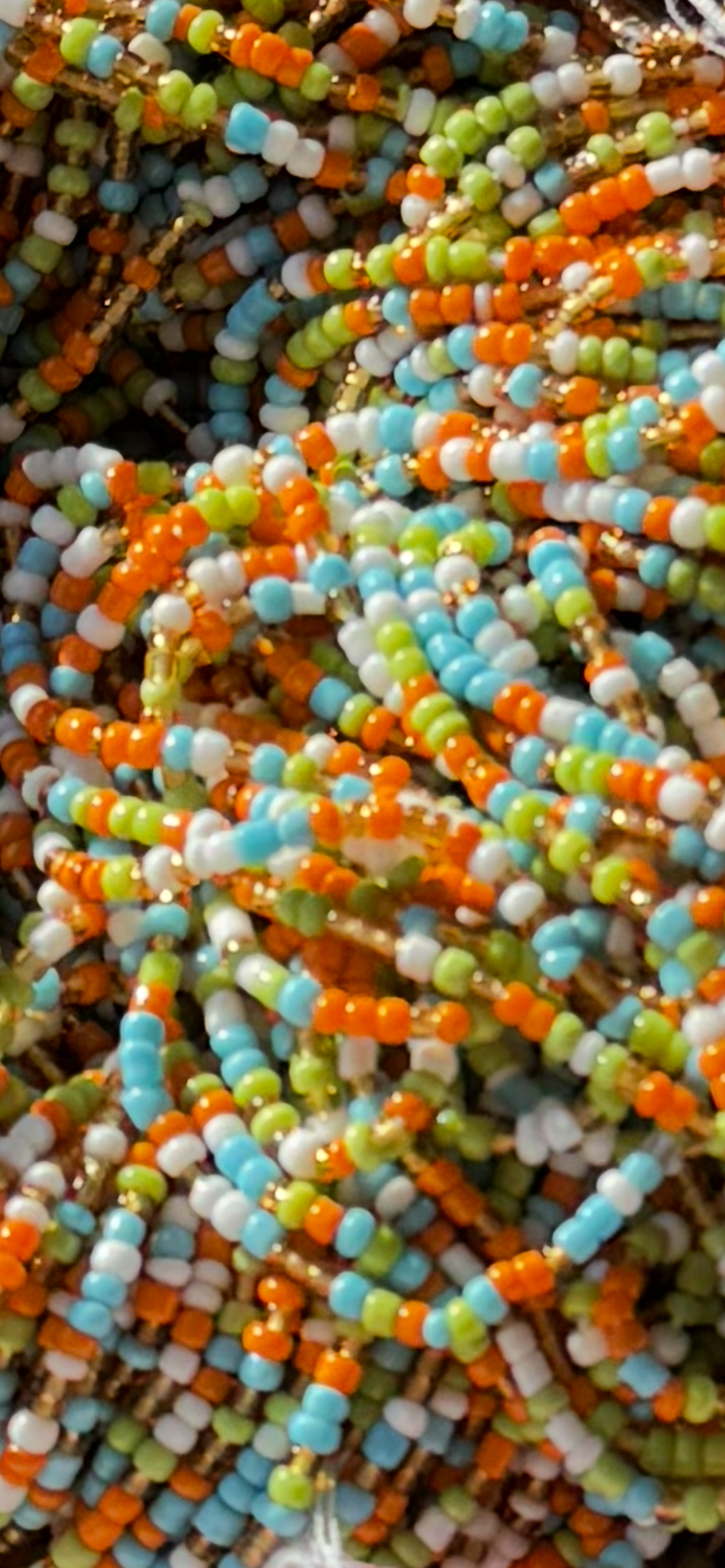 Royal Beads with Gold Accent