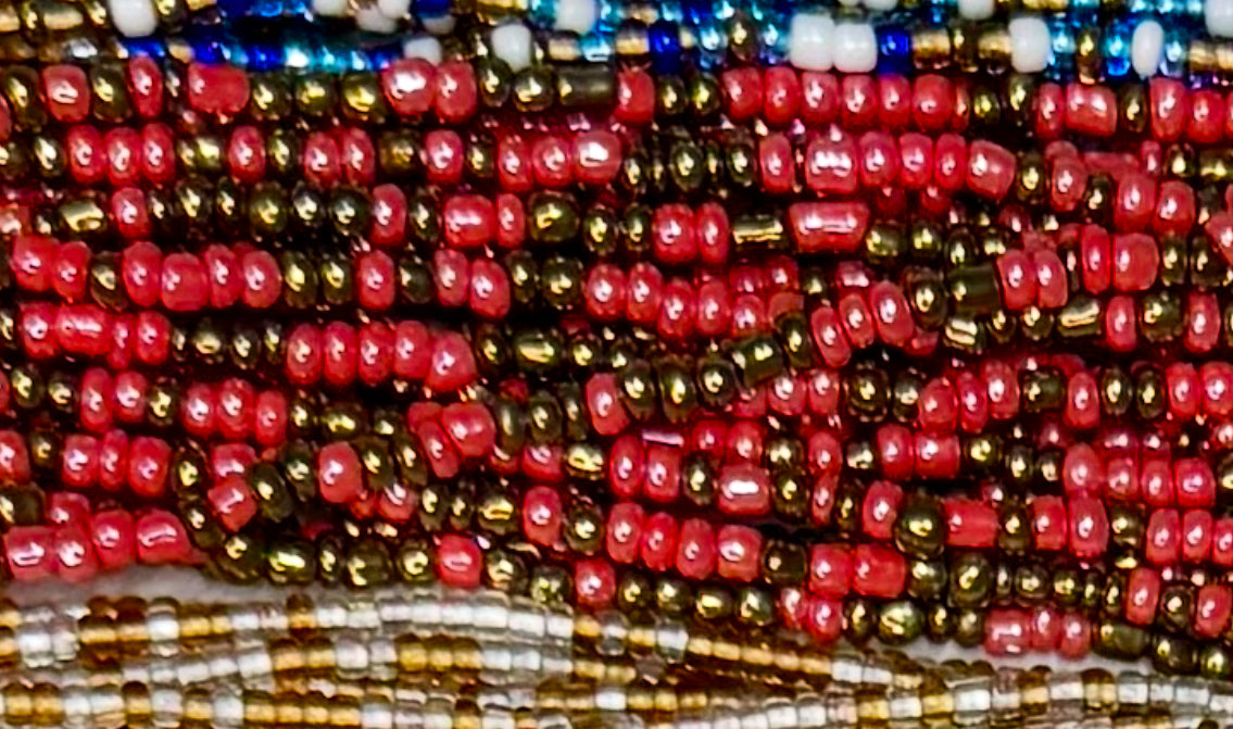 Royal Beads with Gold Accent