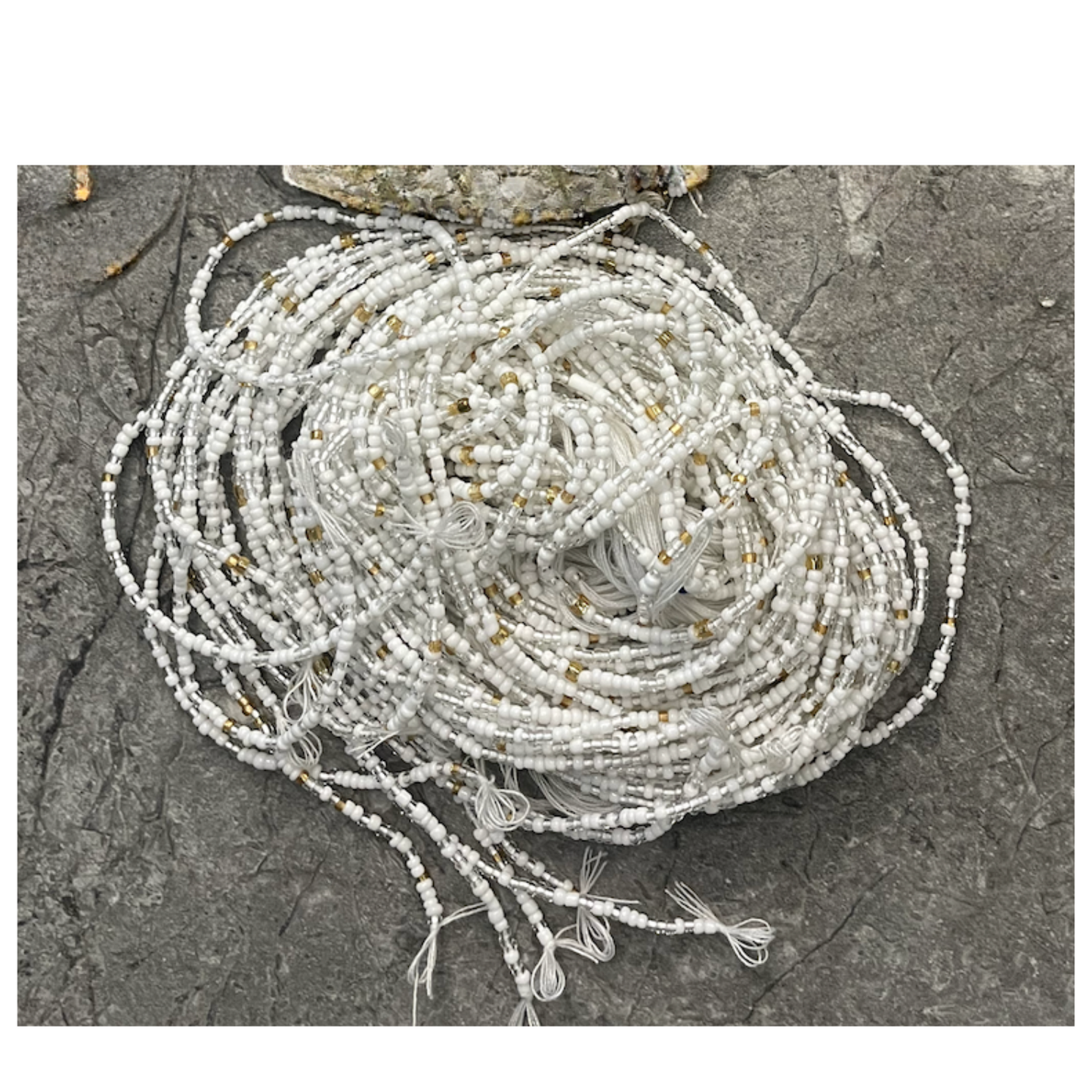 Royal Beads with Gold Accent